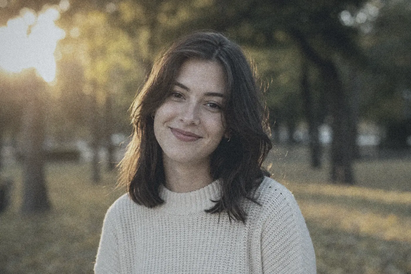 Portrait after applying the Street 35mm film look